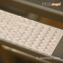 Cerotti protettivi in ​​PVC bianco fluorescente per ciclismo